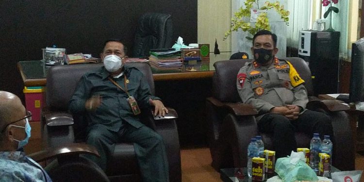 Maksimalkan Hubungan Kerja, Kapolda Datangi Ketua PT Manado