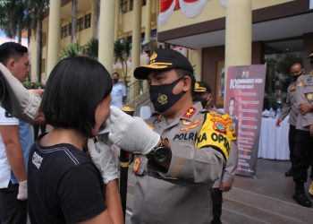 Disiplin Cegah Covid 19, Kapolda Terus Kampanye Gunakan Masker