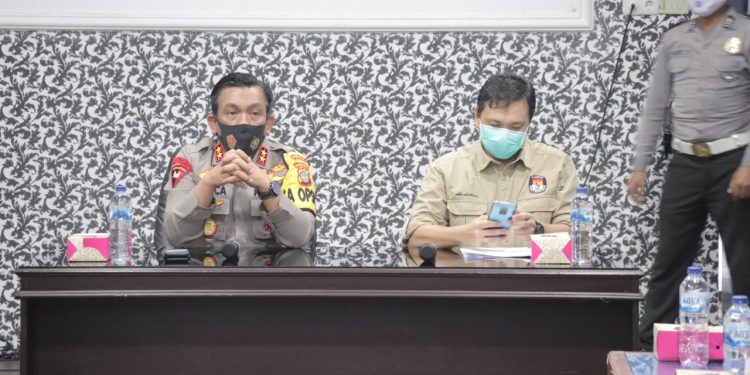 Kapolda Sulut Dorong Semua Pihak Taati PKPU Nomor 10 Tahun 2020 dan Terbentuknya Perda