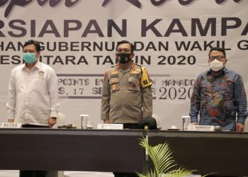 Kapolda Sulut Sebut Pentingnya Komitmen Bersama Wujudkan Pilkada Aman dan Sehat di Masa Pandemi Covid-19