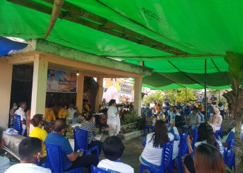 Sampaikan Visi – Misi, Paslon Ama – UKP Tuai Dukungan Dari Tokoh Masyarakat Bangunan Wuwuk