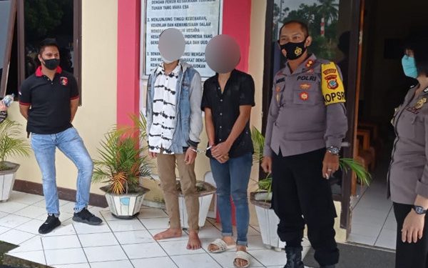 Tim Resmob Polres Tomohon Amankan Pelaku Curanik yang Beraksi di Dua Sekolah