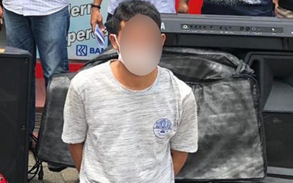 Polres Minut Amankan Spesialis Curanik yang Beraksi di Sejumlah Gereja