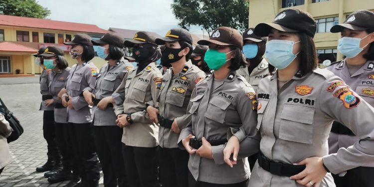 Kombes Pol Jules A Abast Jelaskan Pembentukan Dalmas Polwan Polda Sulut