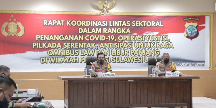 Kapolda Sulut Buka Rakor Lintas Sektoral di Polda Sulut, Ini yang Dibahas