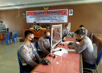 Tim Wasrik Polda Sulut Sambangi Polres Minahasa