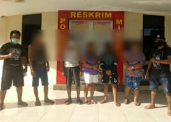 Ungkap Kasus Judi Togel, Tim Resmob Polres Minsel Amankan 5 Tersangka