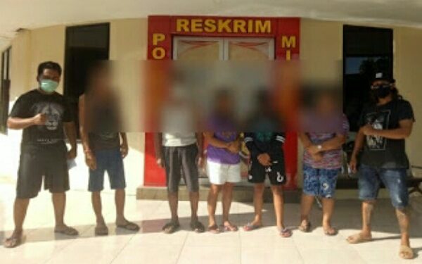 Ungkap Kasus Judi Togel, Tim Resmob Polres Minsel Amankan 5 Tersangka