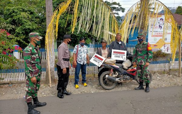 Tak Pakai Masker, 22 Warga Terjaring Operasi Yustisi Polres Boltim