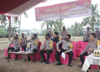 Pesan Kapolda Sulut Kepada Seluruh Personel saat Melakukan Kunker ke Polres Boltim