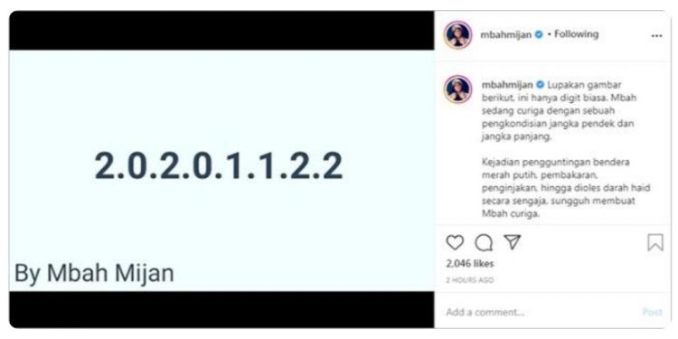 Mbah Mijan Minta Masyarakat Waspada Hari Minggu