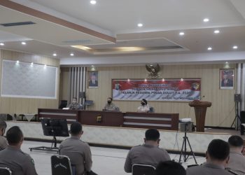 Polda Sulut Gelar Rakor Penyelesaian Pagu Minus TA 2020