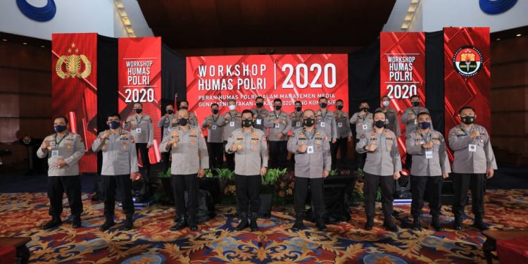 Humas Polri Gelar Workshop Manajemen Media Pilkada untuk Menciptakan Kamtibmas Kondusif
