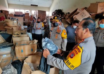 Wakapolda Sulut Cek Kendaraan dan Gudang Logistik Samapta