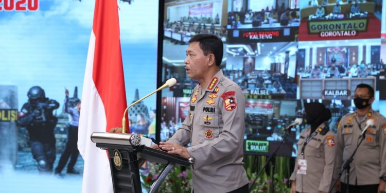 Gelar Apel Kasatwil, Kapolri Berikan Arahan Tegas Keseluruh Jajaran