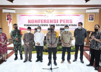 Polda Sulut dan Seluruh Komponen Imbau Masyarakat Patuhi Prokes Hadapi Pilkada dan Perayaan Natal-Tahun Baru