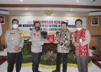 Tim Kedeputian V KSP Apresiasi Kesiapan Pengamanan Polda Sulut Hadapi Pilkada Tahun 2020
