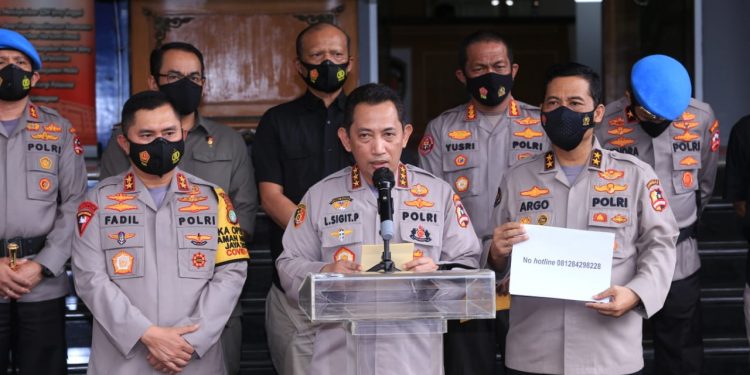 Polri Cekal Rizieq Shihab dan Tersangka Lainnya ke Luar Negeri