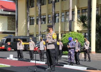 Pasukan BKO Pilkada Kembali ke Polda Sulut