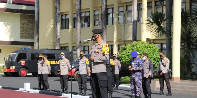 Pasukan BKO Pilkada Kembali ke Polda Sulut