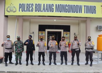 Kunjungi Boltim Dengan Heli, Ini Agenda Wakapolda Sulut