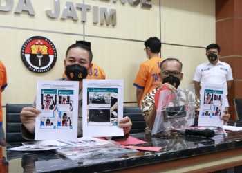 Ditreskrimsus Polda Jatim Bekuk 4 Orang Penyebar Ujaran Kebencian Terhadap Menkopolhukam