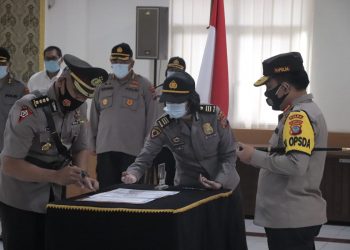 Pimpin Sertijab Karo Ops, ini Pesan Kapolda Sulut kepada Pejabat Baru