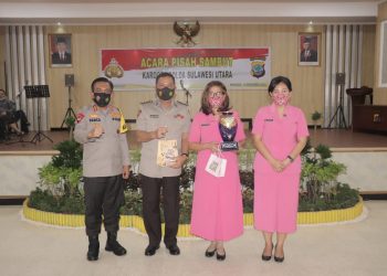 Pisah Sambut Karo Ops Polda Sulut, Kombes Pol Edward: Terima Kasih Atas Segala Dukungan