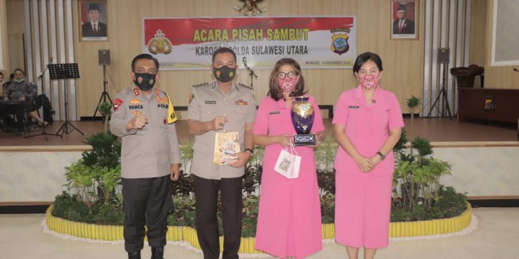 Pisah Sambut Karo Ops Polda Sulut, Kombes Pol Edward: Terima Kasih Atas Segala Dukungan