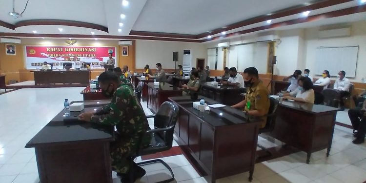 Polda Sulut Gelar Rakor Bersama Gugus Tugas Covid-19, ini yang Disepakati