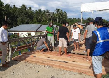 Nyaris Makan Korban, Jembatan Sementara Kosio Akhirnya Diperbaiki