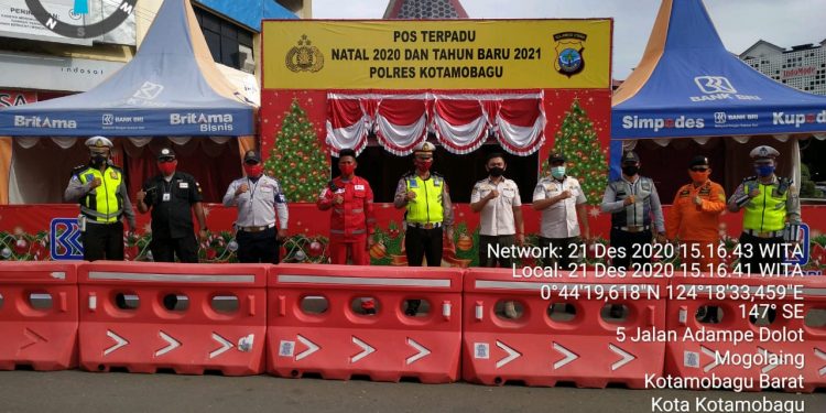 Turun Bersama Tim Gabungan, PMI Kotamobagu Lakukan Promkes