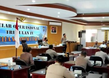 Pimpin Gelar Operasional TW IV Tahun 2020, ini Harapan Kapolda Sulut