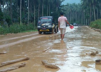 Banjir Lumpur Landa Desa Bakan di Bolmong
