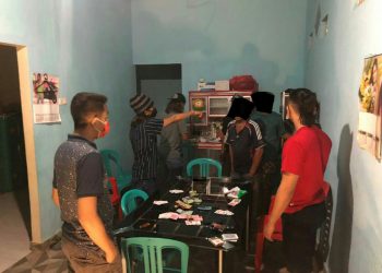 Timsus Waruga Polres Minut Bongkar Praktek Judi Remi dan Biskedo di Watudambo II