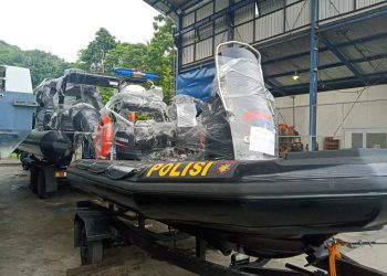 Direktorat Polairud Polda Sulut Ketambahan 4 Buah Armada Kapal Baru