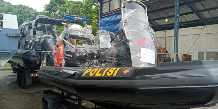 Direktorat Polairud Polda Sulut Ketambahan 4 Buah Armada Kapal Baru