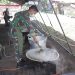 Duet Kodam XIII/Merdeka dan Polda Sulut, Siapkan Makanan Siap Santap Bagi Korban Bencana