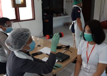 Peserta SIPSS di Polda Sulut Jalani Rikkes Tahap Pertama