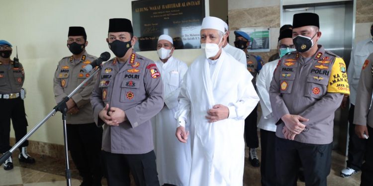 Kapolri Ajak Rabithah Alawiyah Sampaikan Pesan Harkamtibmas Dengan Bahasa Umat