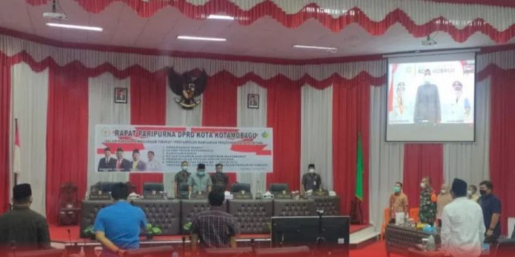 Rumuskan 6 Ranperda, DPRD Kotamobagu Gelar Rapat Paripurna Tahap I
