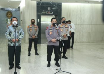 Silaturahmi Ke Mahkamah Agung, Kapolri Bahas Tilang Elektronik