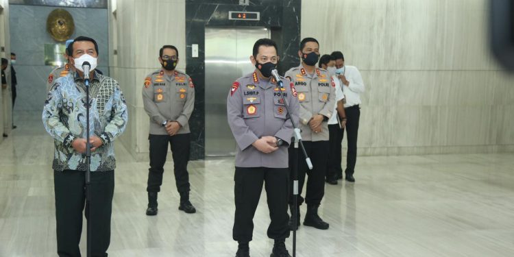 Silaturahmi Ke Mahkamah Agung, Kapolri Bahas Tilang Elektronik