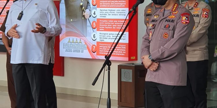 Dikunjungi Kapolri, Jaksa Agung: Ini Tonggak Peningkatan Sinergitas