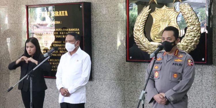 Disambangi Menpora, Kapolri Bahas Kegiatan Olahraga Bisa Terlaksana Disaat Pandemi