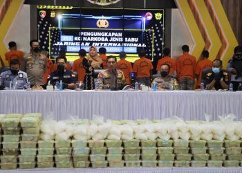 Polda Aceh Ungkap Kasus Narkotika Jaringan Internasional Seberat 353 Kg