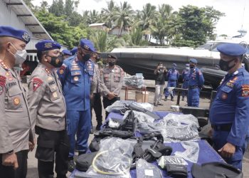 Kapolda Sulut Resmikan Empat Unit Kapal Patroli Polisi Ditpolairud