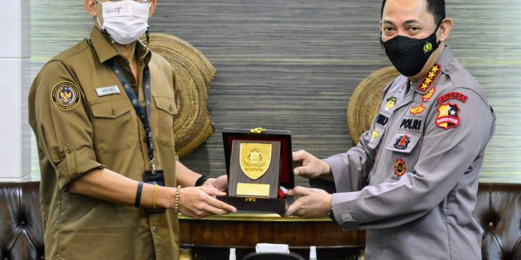 Dikunjungi Sandiaga, Kapolri Bahas Penguatan 5 Destinasi Super Prioritas