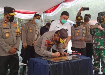 Kapolda Sulut Resmikan Gedung Presisi Polres Minut