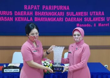 Rapat Paripurna Bhayangkari Sulut, ini Kesan dan Pesan Mantan Ketua